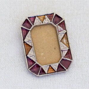 Vintage Picture Frame Brooch - A16